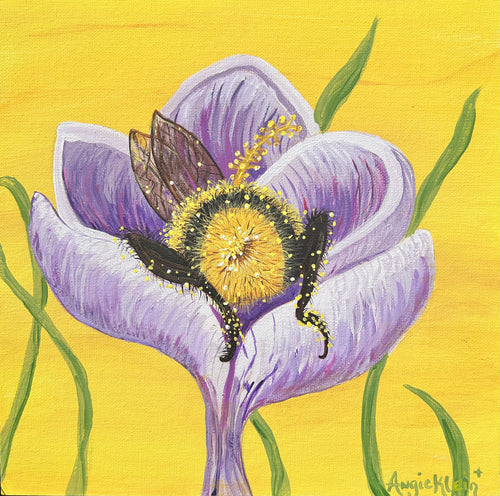 Bee Butt - Sleepy Bee - print