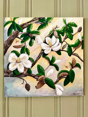 Ms. Betsy's Magnolias - Original Art