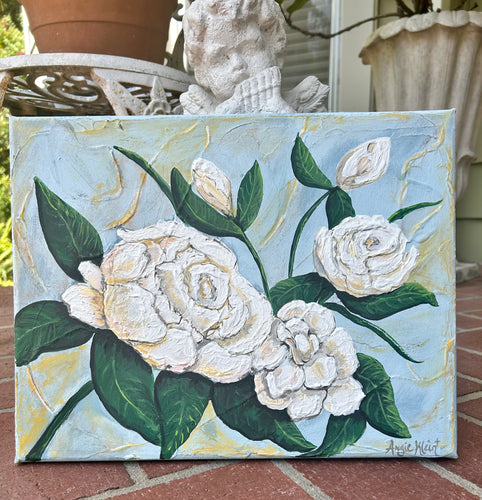 Gardenias - Original Art - Floral Art