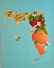 Load image into Gallery viewer, Emma&#39;s Florida - original acrylic art on canvas