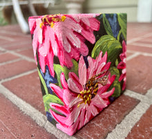 Load image into Gallery viewer, Zinnia and the Bee - Original Art - Mini - Small Art