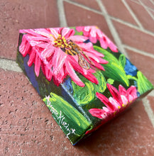 Load image into Gallery viewer, Zinnia and the Bee - Original Art - Mini - Small Art