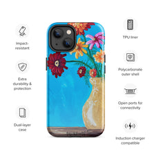 Load image into Gallery viewer, Joy Tough Case for iPhone®- Flower Art Phone Case - Art Accessories