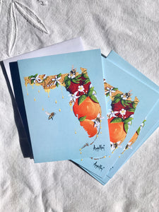 Emma's Florida Note Cards - Florida Cards - Stationary - Art Note Cards