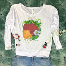 Load image into Gallery viewer, Art Tee ~ Honey Berry Long Sleeve