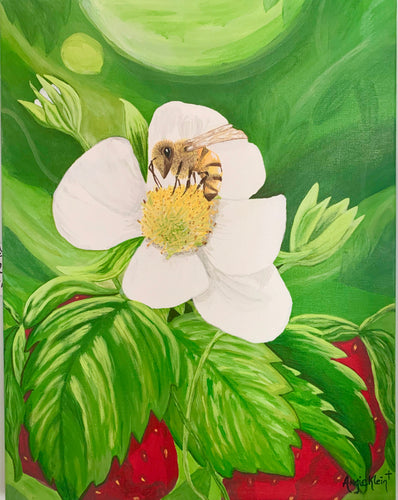 In the Garden - Original Art