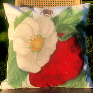 Berry Blossom Pillow