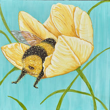 Load image into Gallery viewer, Bee Butt in Bright Blue - Original