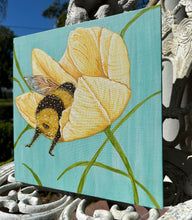 Load image into Gallery viewer, Bee Butt in Bright Blue - Original