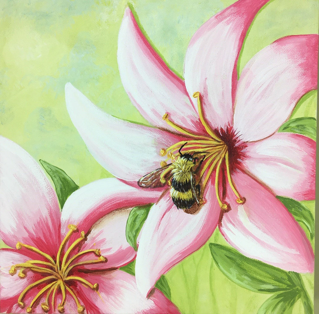 Pretty in Pink - Original Acrylic Art