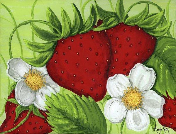 Strawberry Delight - Original Art