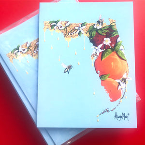 Emma's Florida Note Cards - Florida Cards - Stationary - Art Note Cards