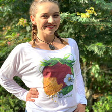 Load image into Gallery viewer, Art Tee ~ Honey Berry Long Sleeve