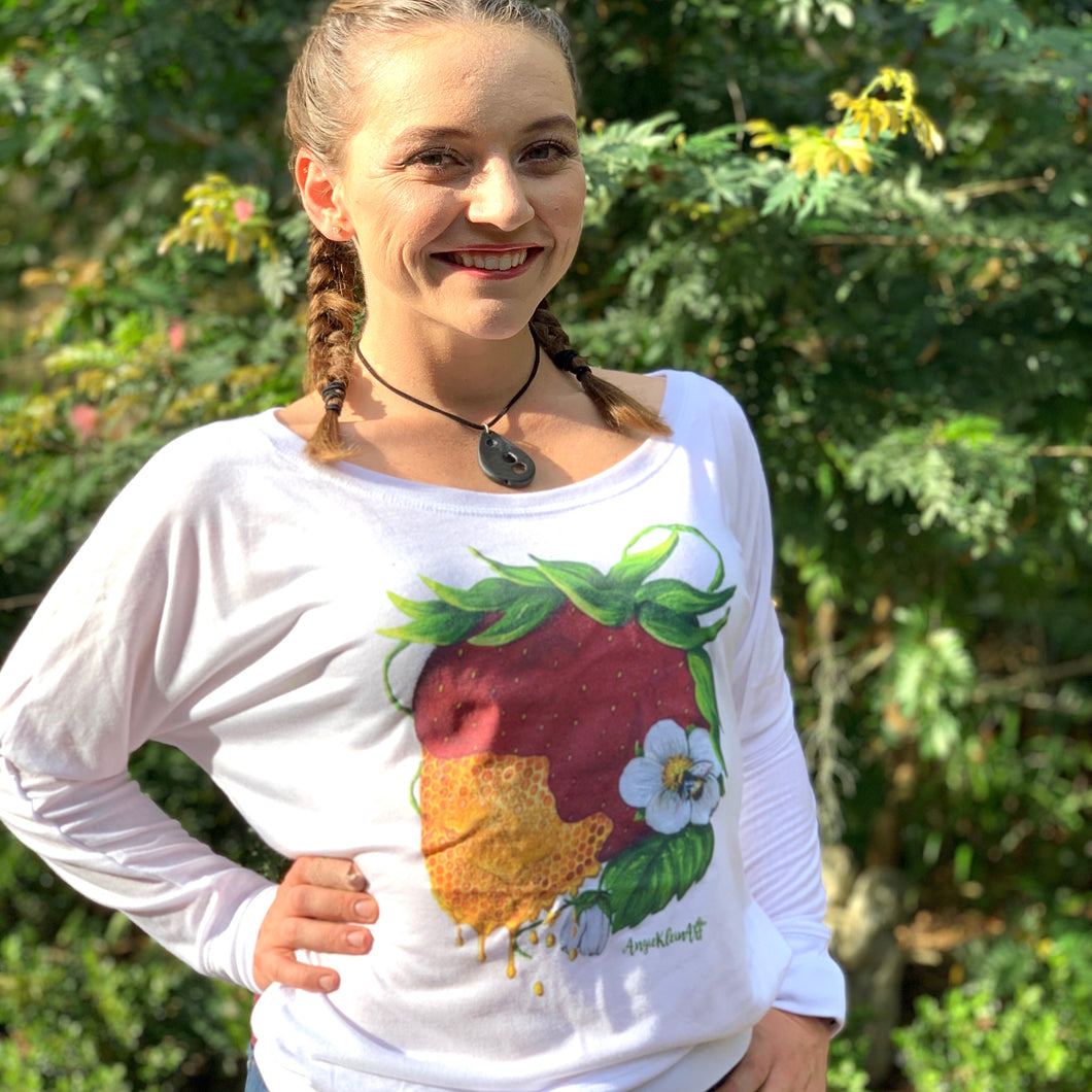 Art Tee ~ Honey Berry Long Sleeve