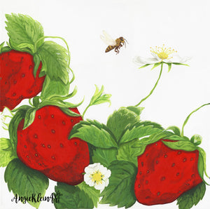 Art Print - Berry & The Bee